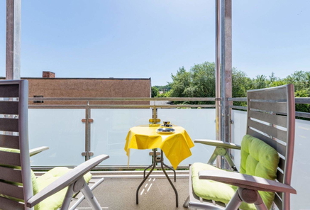 Balkon mit Freiblick in Südausrichtung
