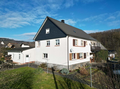 Ansicht vom Wohnhaus