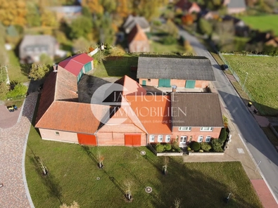 Hofstelle aus der Vogelperspek