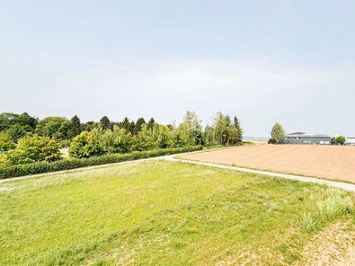 Blick vom Balkon