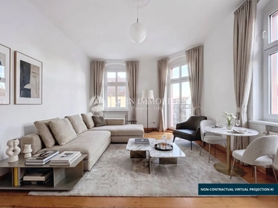 Wohnzimmer Staging