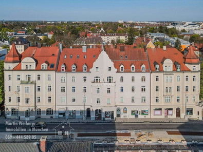 Hausansicht Luftaufnahme