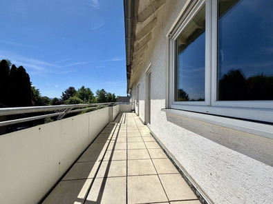 Großer Balkon