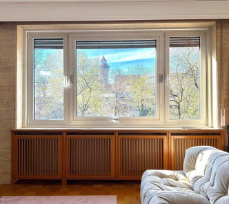 Panoramablick zur Kaiserburg