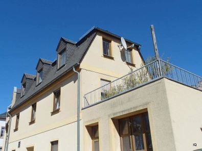 Ansicht Haus mit Dachterrasse