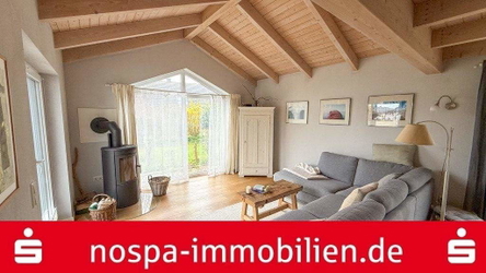 Wohnbereich mit Kaminofen