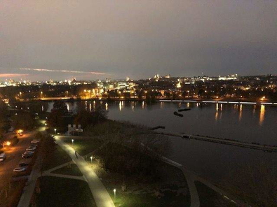 Ausblick bei Nacht