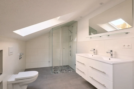 Blick in das Badezimmer