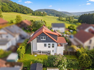 Haus von Gartenseite