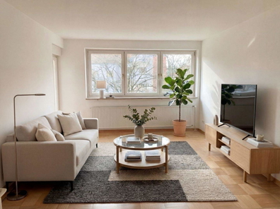 Helles Wohnzimmer