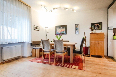Da helle Esszimmer