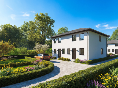 Neubau-Stadthaus individuell geplant