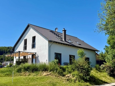 Hausansicht Terrasse