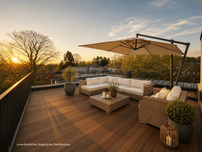Dachterrasse staged