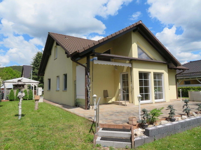 Haus-Ansicht von Süd-West