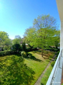 Blick vom Balkon
