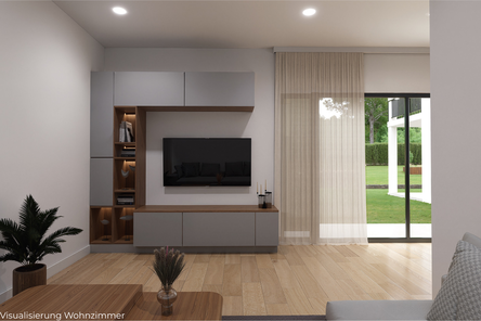 Visualisierung Wohnzimmer