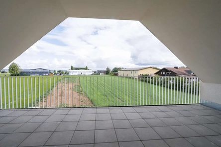 Ausblick Loggiaterrasse