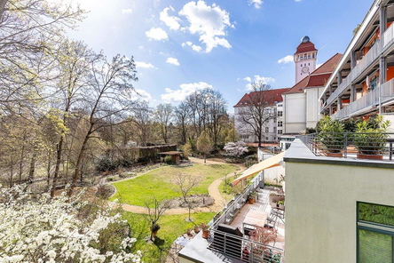 Ausblick Außenanlage
