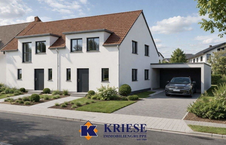 Haus Frontseite Visualisierung