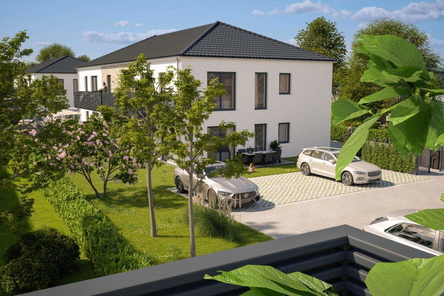 Impression Haus 2 Südwestansicht -Wohnung 11