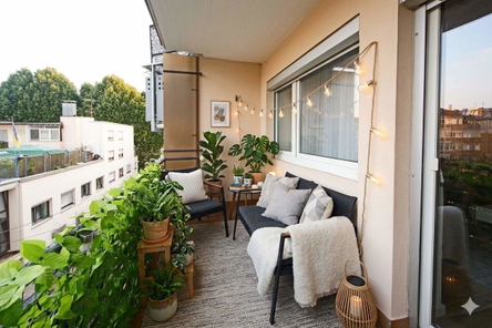 Visualisierung: Balkon