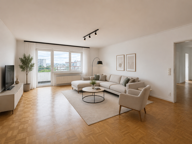 Wohn-/Esszimmer (visualisiert)
