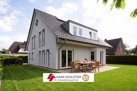 Ansicht Garten und Terrasse