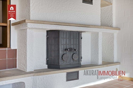Kamin im Wohnzimmer