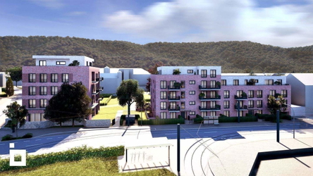 Das Neubauprojekt an der Hausdorffstraße