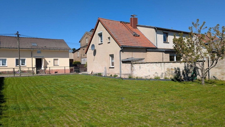 Ansicht Haus + Garten