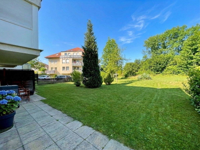 Terrasse und Garten