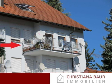 Ansicht mit Balkon