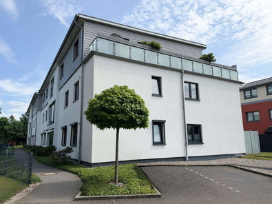 Vordere Hausansicht