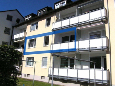 West-Ansicht Balkon