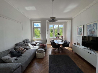 Wohnzimmer mit Ausblick