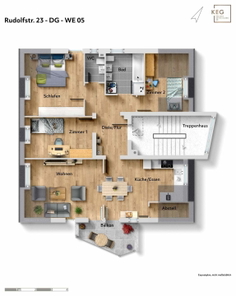 Grundriss WE 5