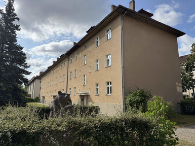 Blick in die Wohnanlage