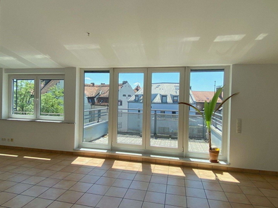 Blick zur Terrasse