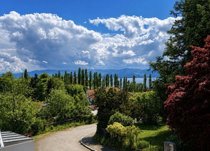 Ausblick Balkon