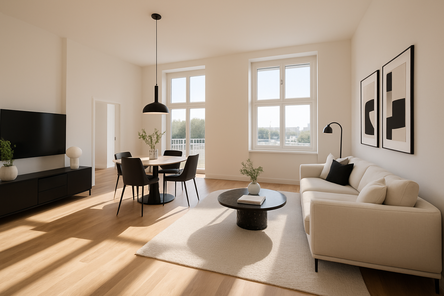 Wohnzimmer Visualisiert