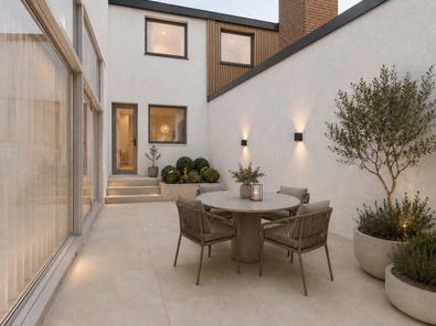 Visualisierung Terrasse