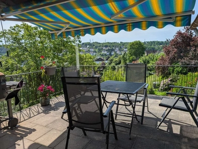 Balkon mit Fernsicht