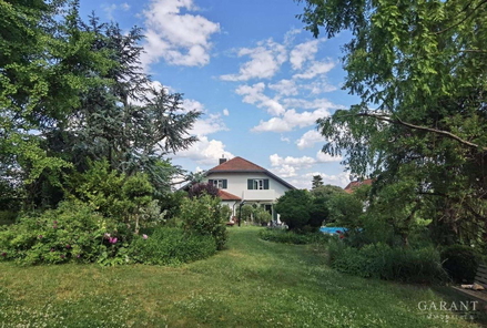 Sicht vom Garten aus