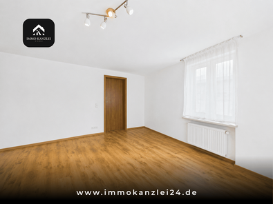 Wohn-/Essbereich mit Küche (KI-Visualisierung)