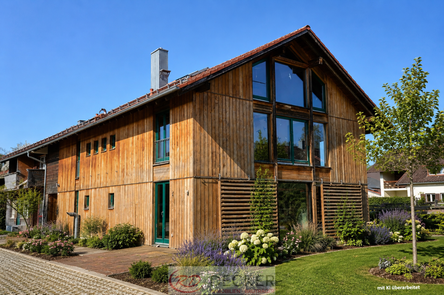 Ansicht mit möglichem Garten