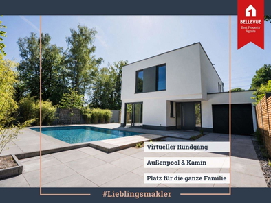 Neubauvilla in Köln-Lövenich mit Pool