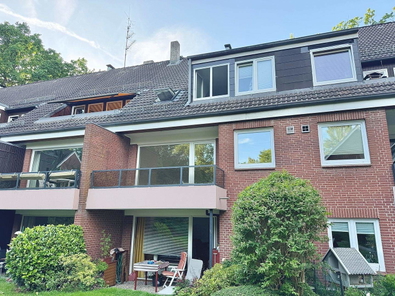 Gartenansicht des Gebäudes