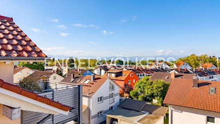 Drohnenbild Höhe Balkon