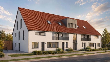 KI generierte Straßenansicht - Abweichungen von der Realität möglich